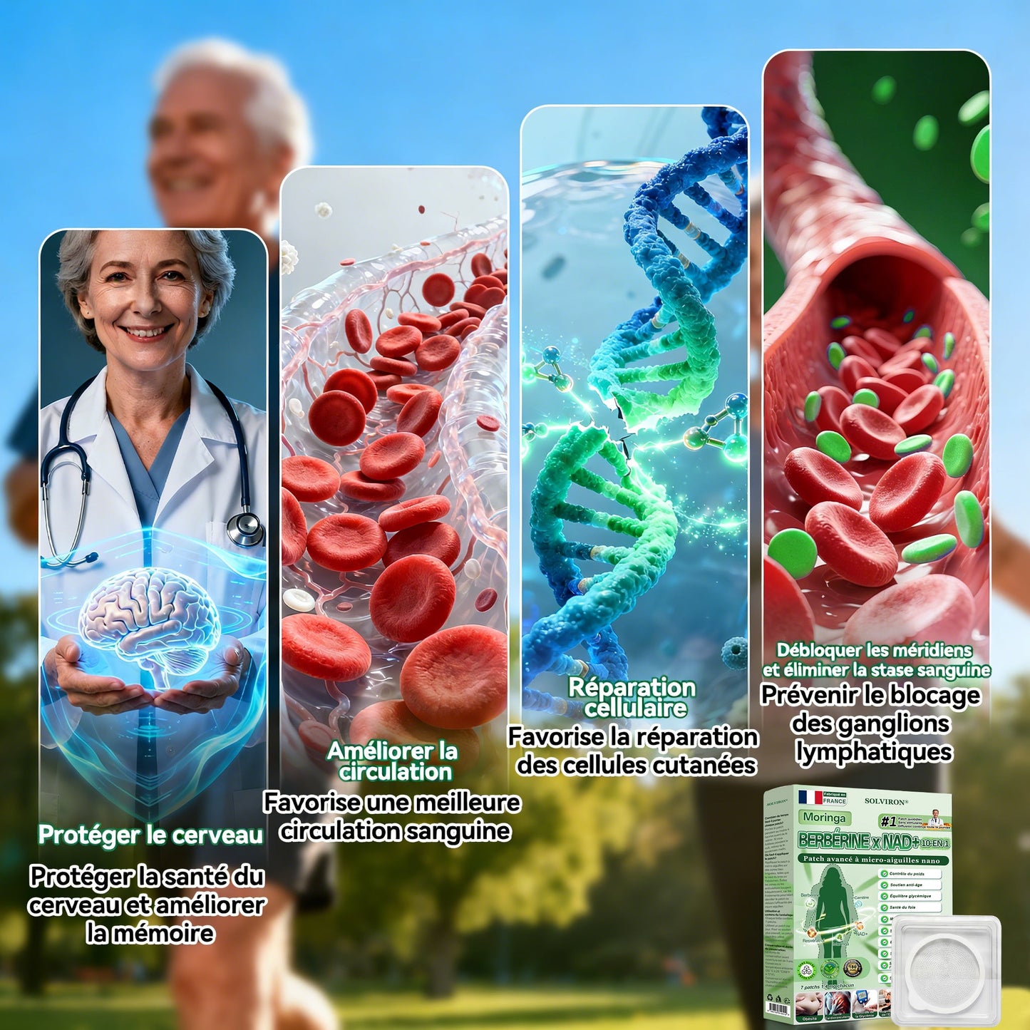 𝐅𝐨𝐫𝐦𝐮𝐥é 𝐩𝐚𝐫 𝐝𝐞𝐬 𝐌é𝐝𝐞𝐜𝐢𝐧𝐬 🧊|𝐒𝐎𝐋𝐕𝐈𝐑𝐎𝐍®  𝐏𝐚𝐭𝐜𝐡 𝐦𝐢𝐜𝐫𝐨𝐧𝐞𝐞𝐝𝐥𝐞 𝐧𝐚𝐧𝐨 𝟏𝟎-𝐞𝐧-𝟏 à 𝐥𝐚𝐫𝐠𝐞 𝐜𝐨𝐮𝐯𝐞𝐫𝐭𝐮𝐫𝐞 𝐚𝐦é𝐥𝐢𝐨𝐫é𝐞 (𝐑é𝐬𝐮𝐥𝐭𝐚𝐭𝐬 𝐕𝐢𝐬𝐢𝐛𝐥𝐞𝐬 𝐞𝐧 𝟕 𝐉𝐨𝐮𝐫𝐬)